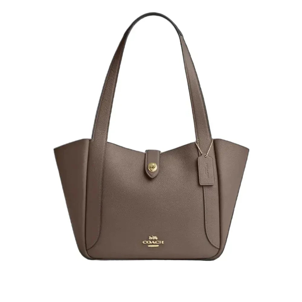Die Hadley Turnlock Tragetasche – Gold/Dark Stone