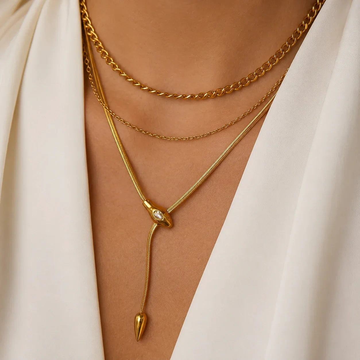 Aurélie Lariat-Halskette