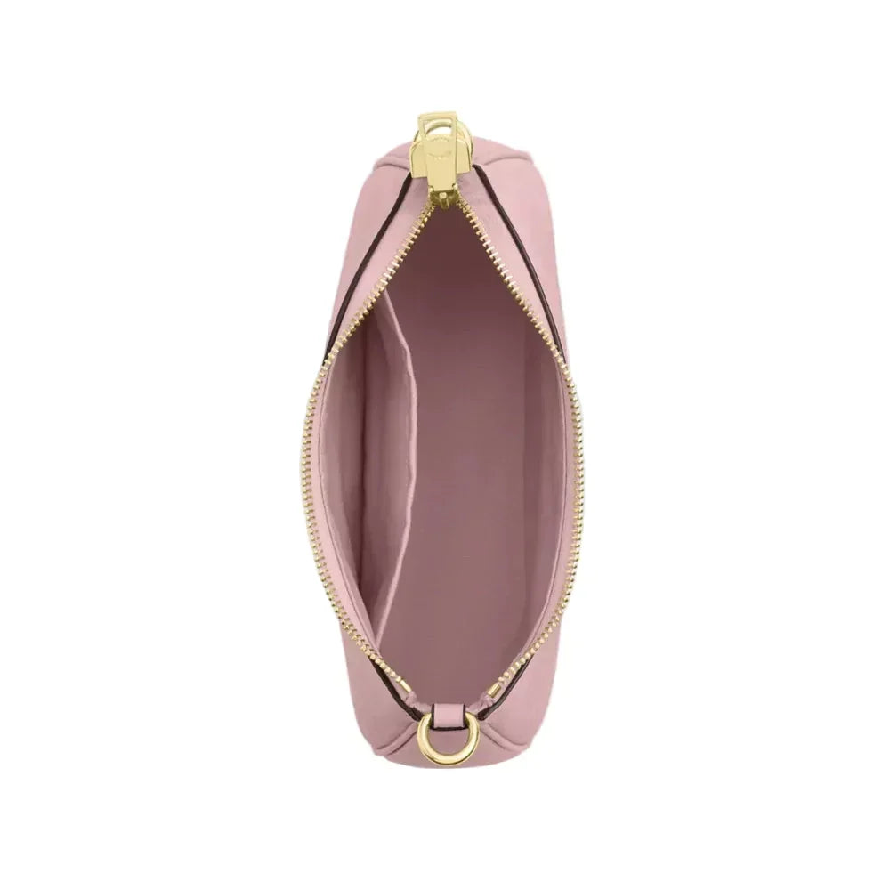 Teri Shoulder Bag In Signature Canvas  - Gold/Powder Pink