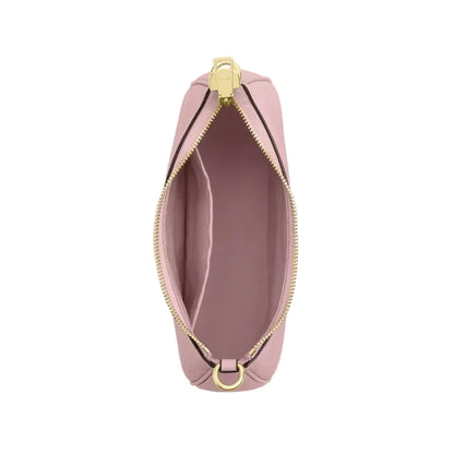Teri Shoulder Bag In Signature Canvas  - Gold/Powder Pink