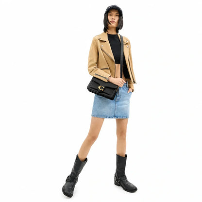 Tabby Shoulder Bag 26 - Gold/Black