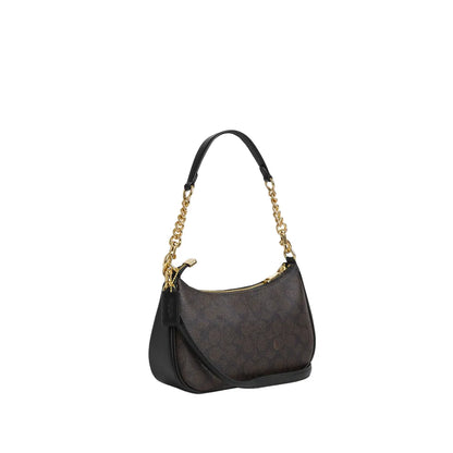 Teri Shoulder Bag In Signature Canvas  - Walnut