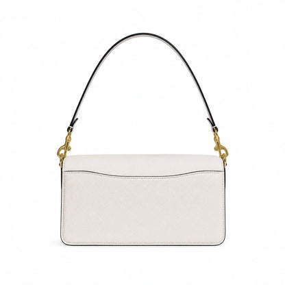 Tabby Shoulder Bag  26 - Brass/Chalk
